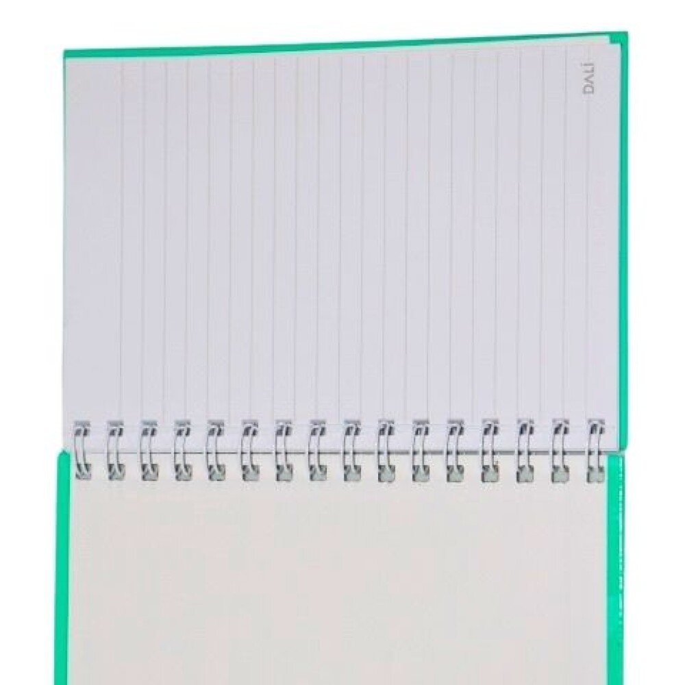 CUADERNO CON INDICE DALI 72 HOJAS COLOR AZUL
