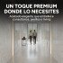 Placa PVC Símil Mármol 2,44x1,22m 3mm Pack X3 Mármol Blanco Gris Claro 3