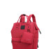 Mochila multicierres con modero Rojo