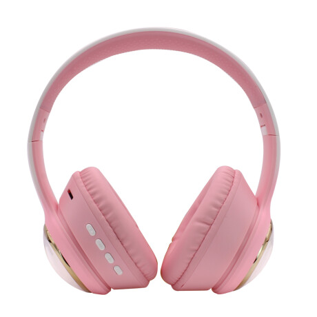 Auriculares Vincha Bluetooth AKZ53 Conejo ROSADO