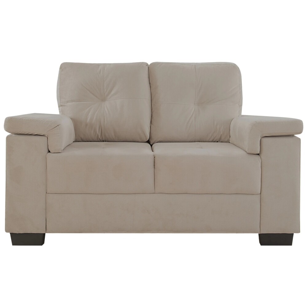 Sillón 2 Cuerpos - Luares Tela Beige