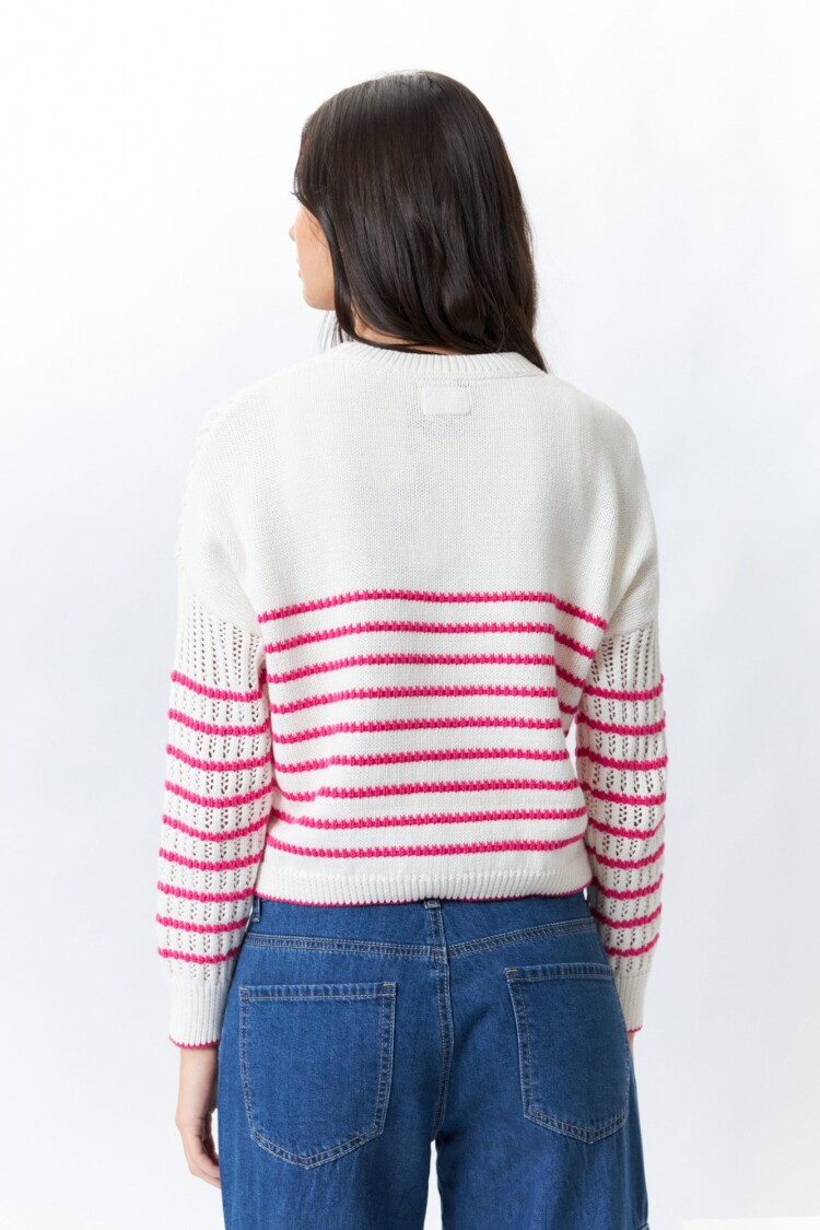 SWEATER FATIMA Malva