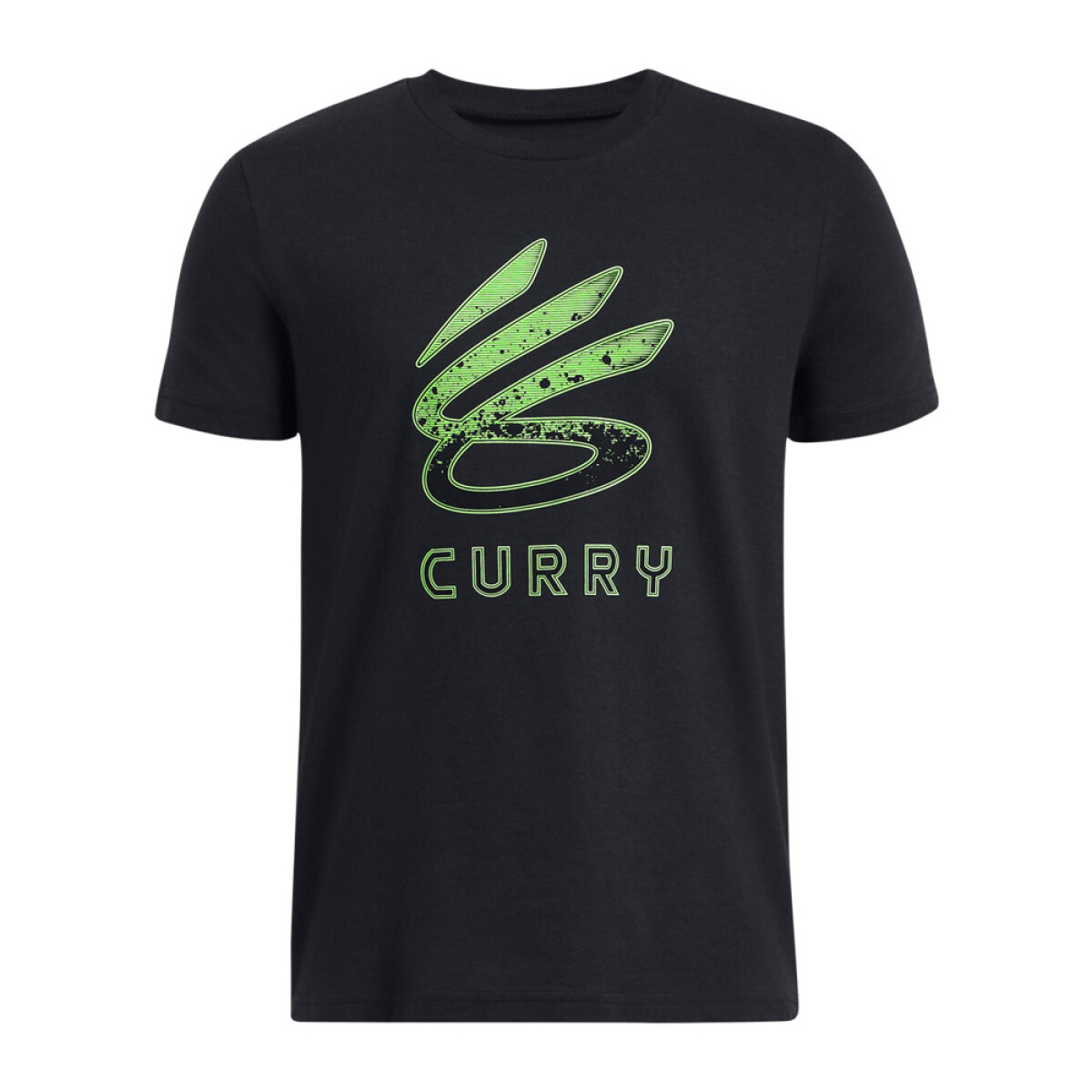 Curry Logo Tee-BLK - BLK-001 