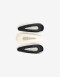 Horquillas Set Glossy Set De Hebillas Tic Tac Glossy - Combinacion Tricolor