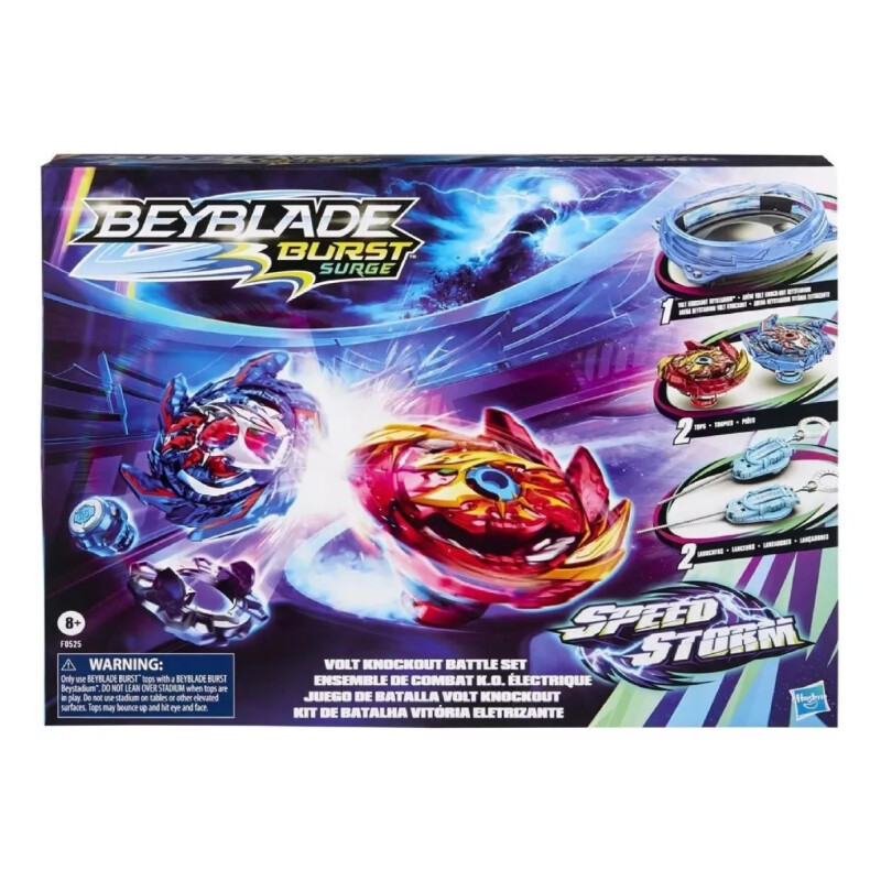 Estadio Hasbro Beyblade Burst Trompos + Lanzadores Estadio Hasbro Beyblade Burst Trompos + Lanzadores