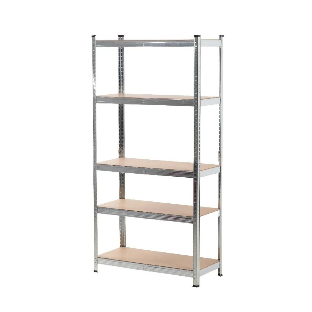 Estanteria de Metal con 5 Estantes de Madera 