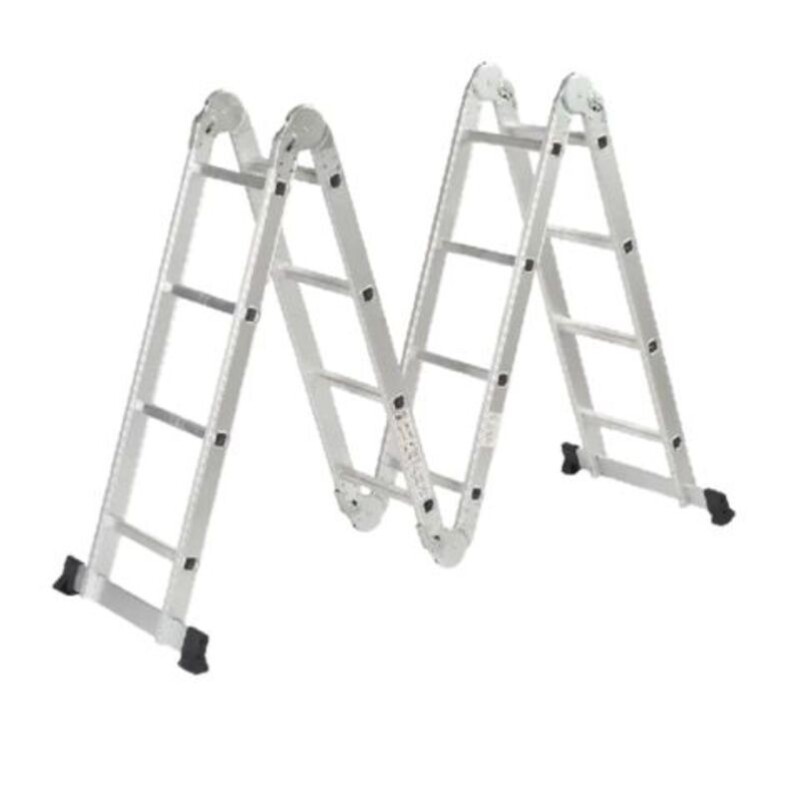 ESCALERA ARTICULADA DE ALUMINIO 4X3 150KG 1,03/3,71M ESCALERA ARTICULADA DE ALUMINIO 4X3 150KG 1,03/3,71M