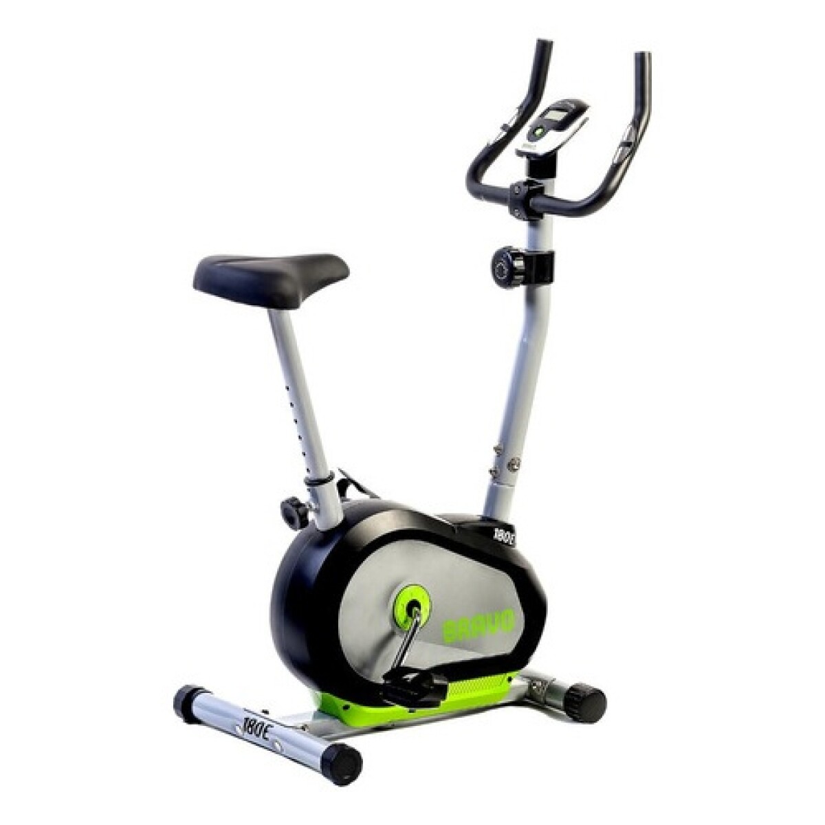 Bicicleta ergométrica Bravo 180E con freno magnético - Gris/Negro 
