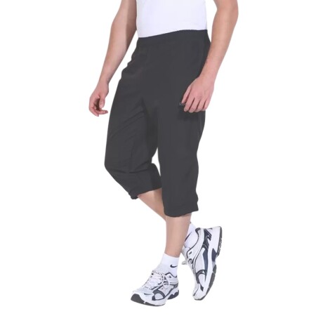 Pantalón Capri Deportivo Para Hombre Reebok El 3/4 Wvn Pant Gris