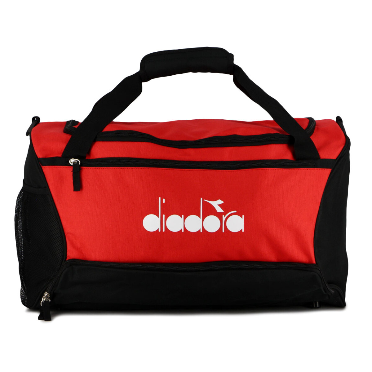 Diadora Sport Gym Bags Red-grey-black - Rojo-negro 