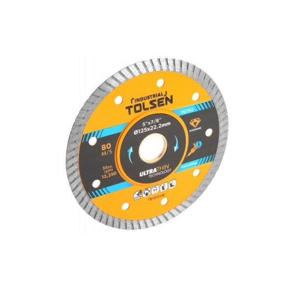 DISCO DIAMANT CONTINUO 115mm ULTRA FINO TOLSEN Disco Diamant Continuo 115mm Ultra Fino Tolsen