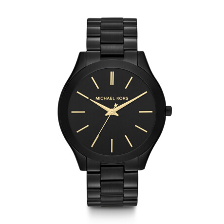 Reloj Michael Kors Slim Runway Acero Negro 0