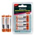 Blister 4 Pilas Aa Recargables 4300 Mha Excelente Calidad Blister 4 Pilas Aa Recargables 4300 Mha Excelente Calidad