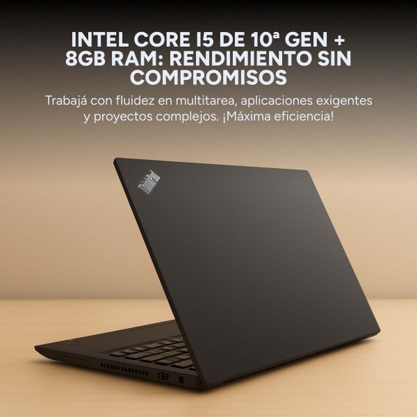 Lenovo ThinkPad T14s G1 Reacondicionada Color Negro