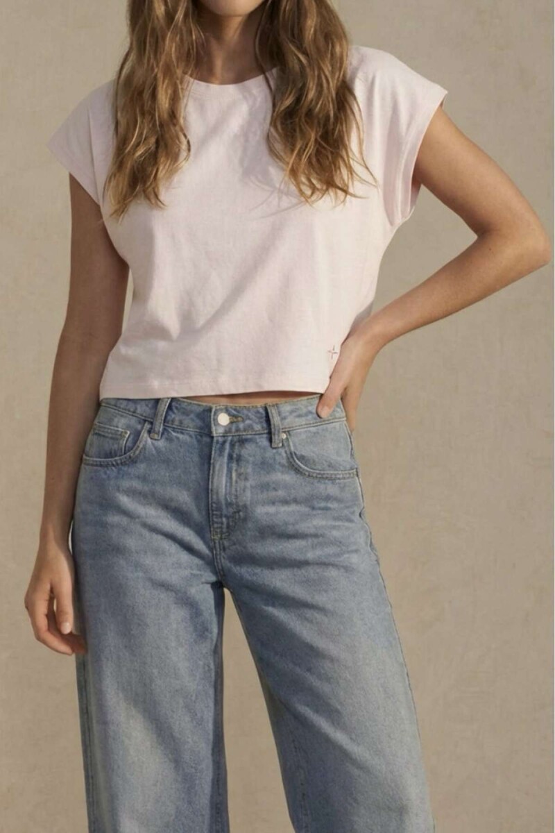 Remera Algodón - Rosa 