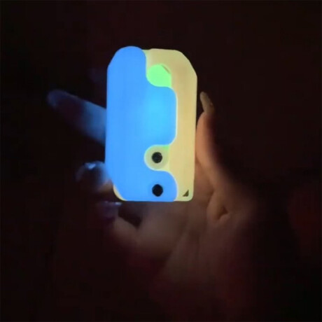 Fidget Toy Que Brilla En La Oscuridad Unica
