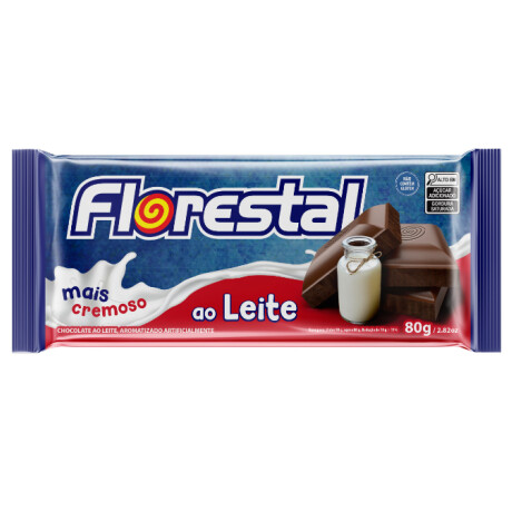 Tableta Florestal 80 grs Con Leche