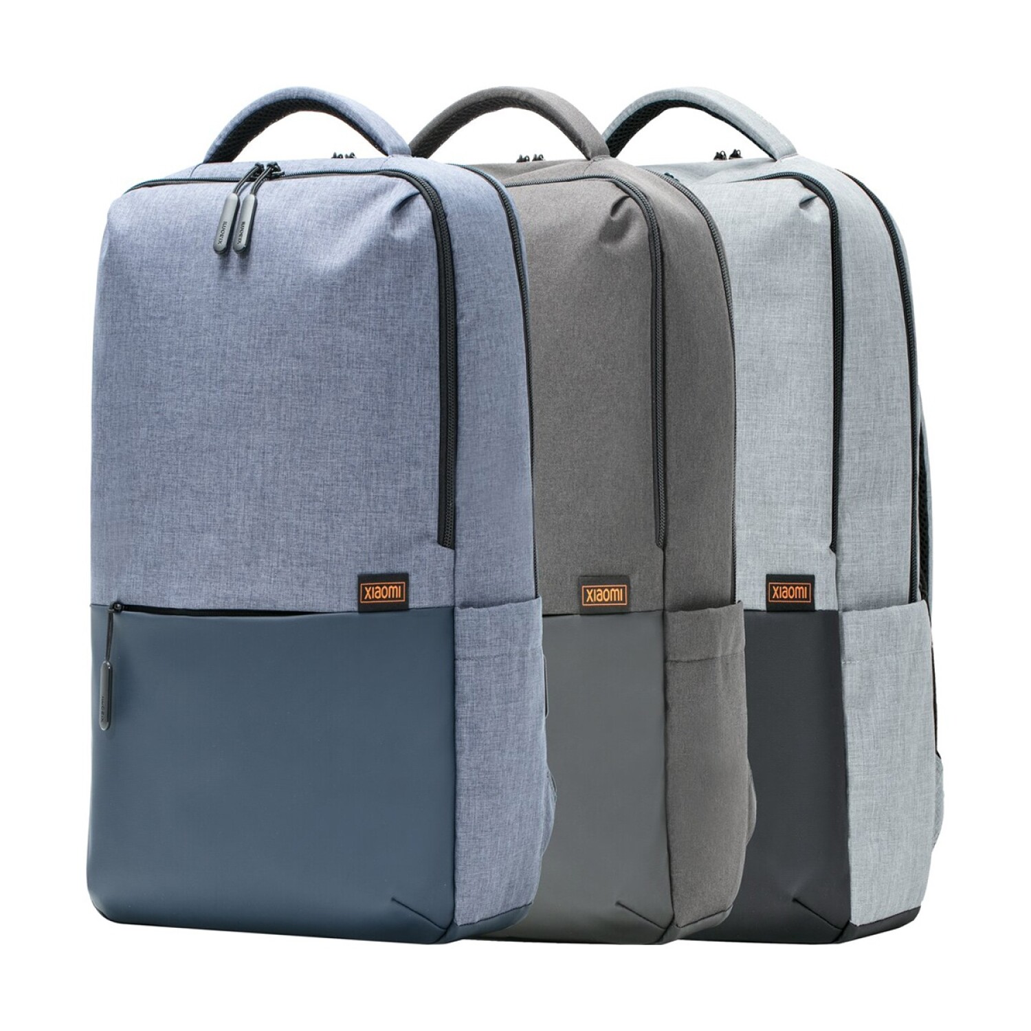 mochila xiaomi business casual backpack - varios compartimentos