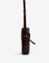 Complemento Marroquinería Porta Celular Con Bolsillo Delantero - Marron Chocolate