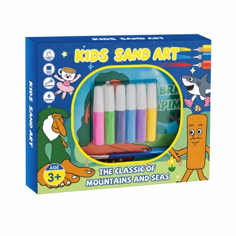 Kit para Pintar con Arena de Colores Brain Rot 001