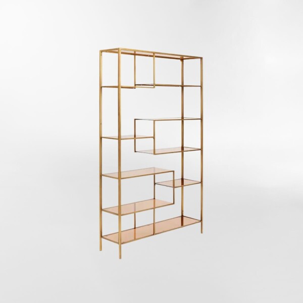 BIBLIOTECA LOFT GOLD Bronce
