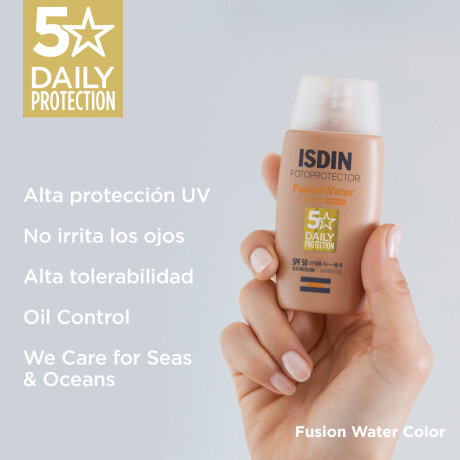 ISDIN Fotoprotector Fusion Water Color Medium SPF 50 - 50 ml ISDIN Fotoprotector Fusion Water Color Medium SPF 50 - 50 ml
