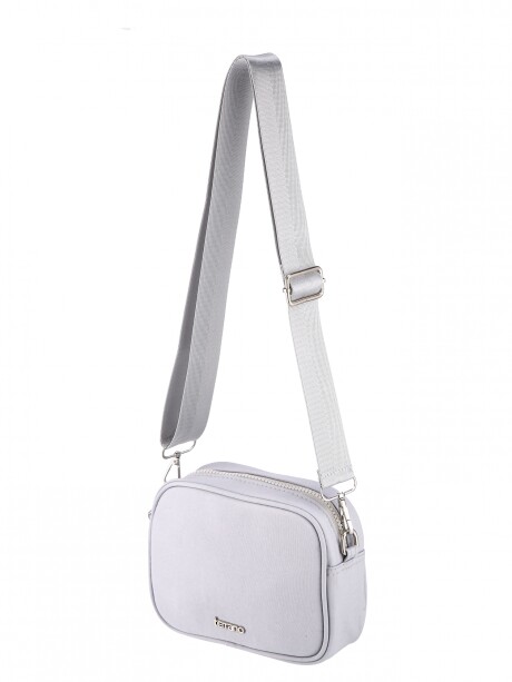 Bandolera Perla Gris Tela