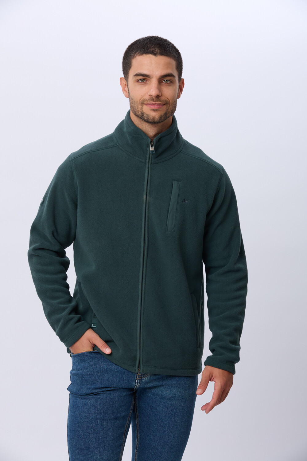 CAMPERA POLAR DE ABRIGO Verde