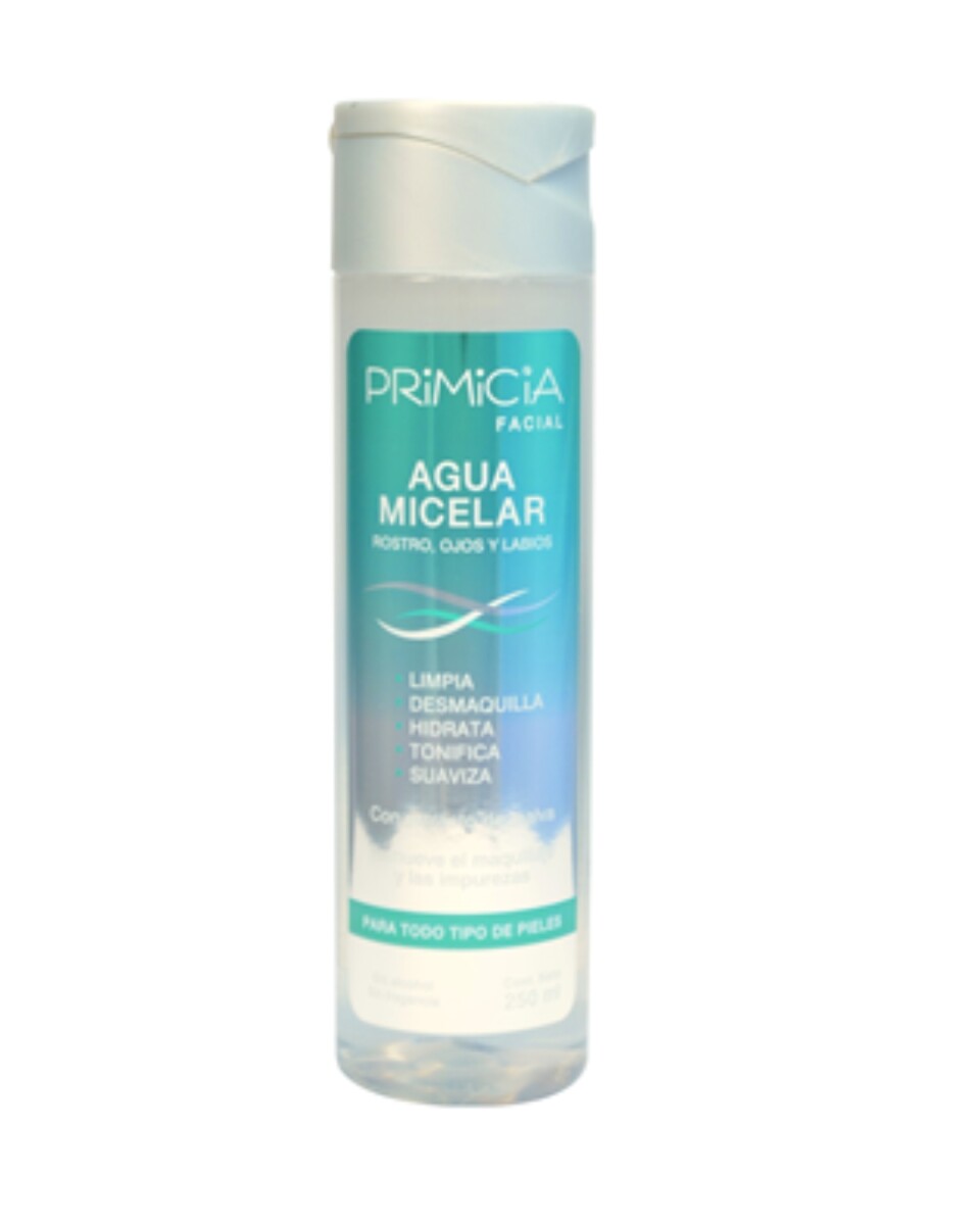 Primicia Agua Micelar Facial con Extracto de Malva 100 ml | Limpieza Suave para Rostro, Ojos y Labios
