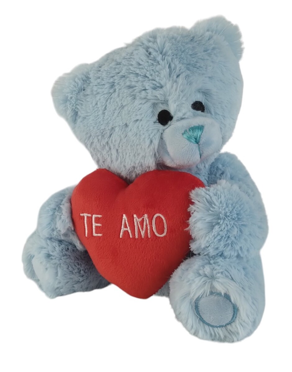 Osito peluche Rosa con o sin corazon te amo 