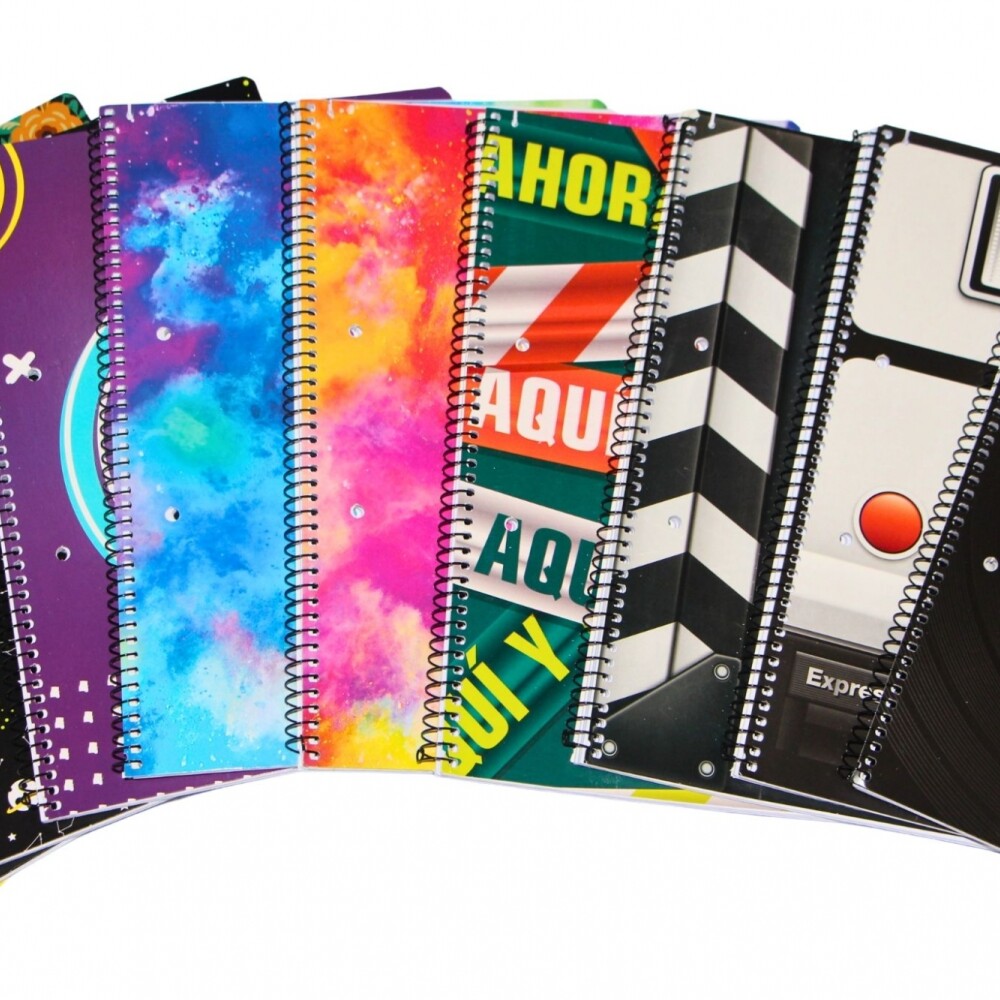 CUADERNOLA LEDESMA LINEA16 84 HOJAS RAYADO TAPA AQUI Y AHORA