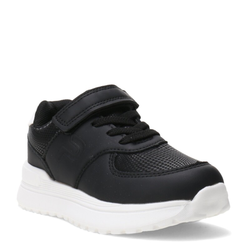 Championes Infantiles Push BAIXA con velcro y Negro