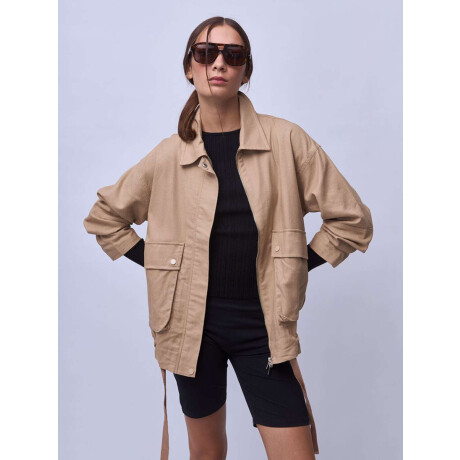 Chaqueta Glamz Beige