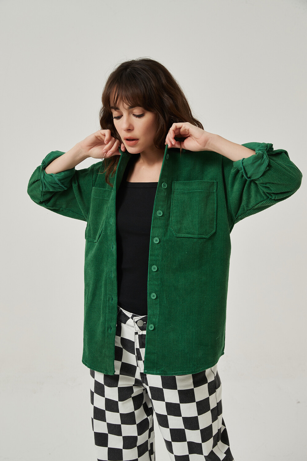 Sobrecamisa Western Verde Seco