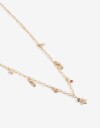 Collares Cortos Con Dijes Collar Corto Multicharm - Dorado