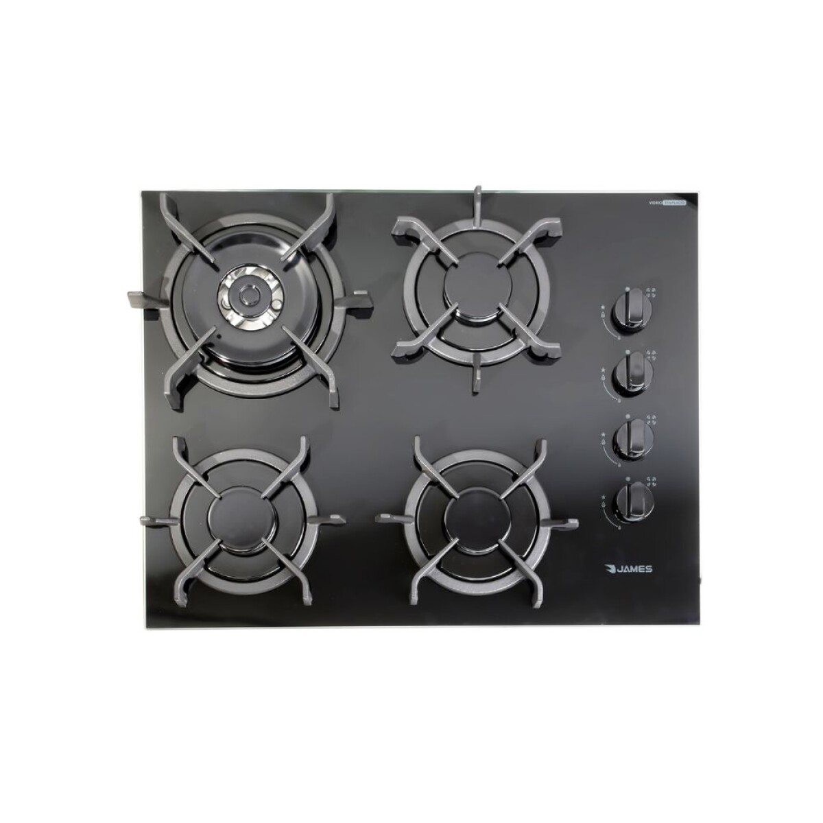 Anafe James 4H AGB VN Vidrio Negro 