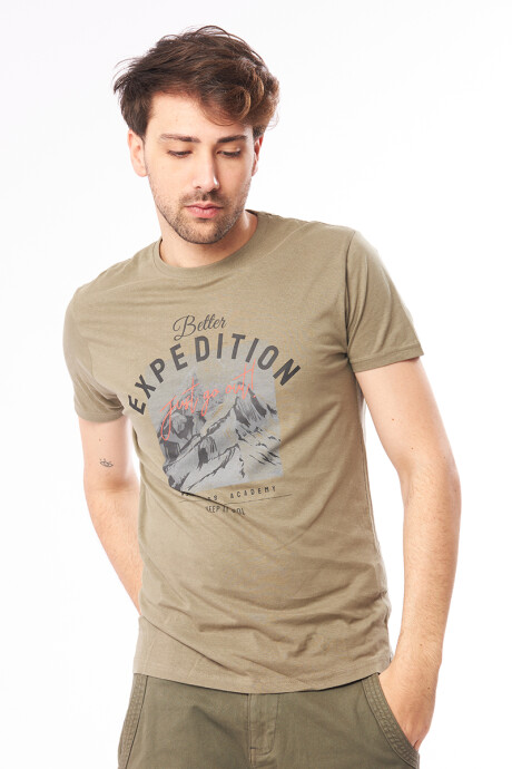 T-SHIRT EXPEDE Oliva