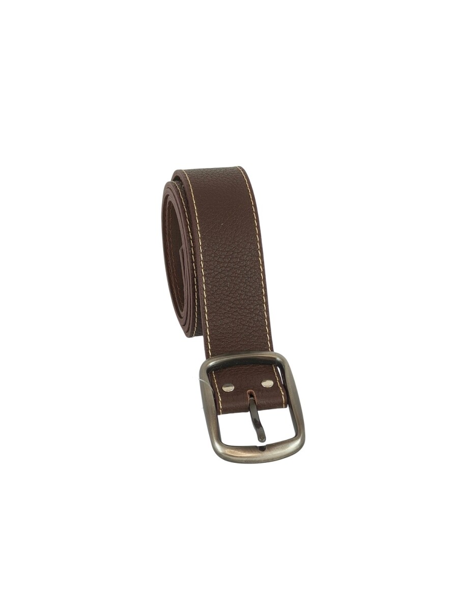 Cinturón de Cuero Genuino Premium 40mm | Dama - Marron 
