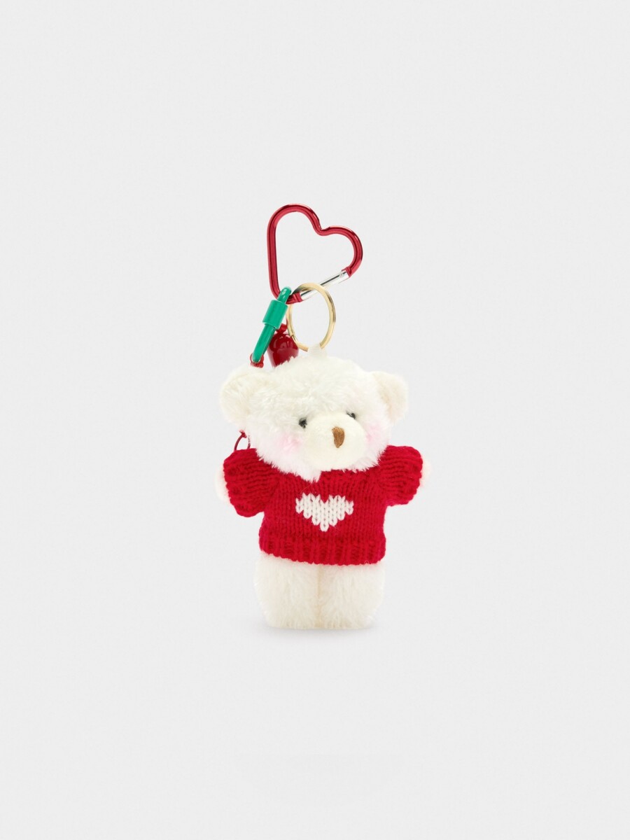 Llavero Charm Navidad - The Bear Collection multicolor