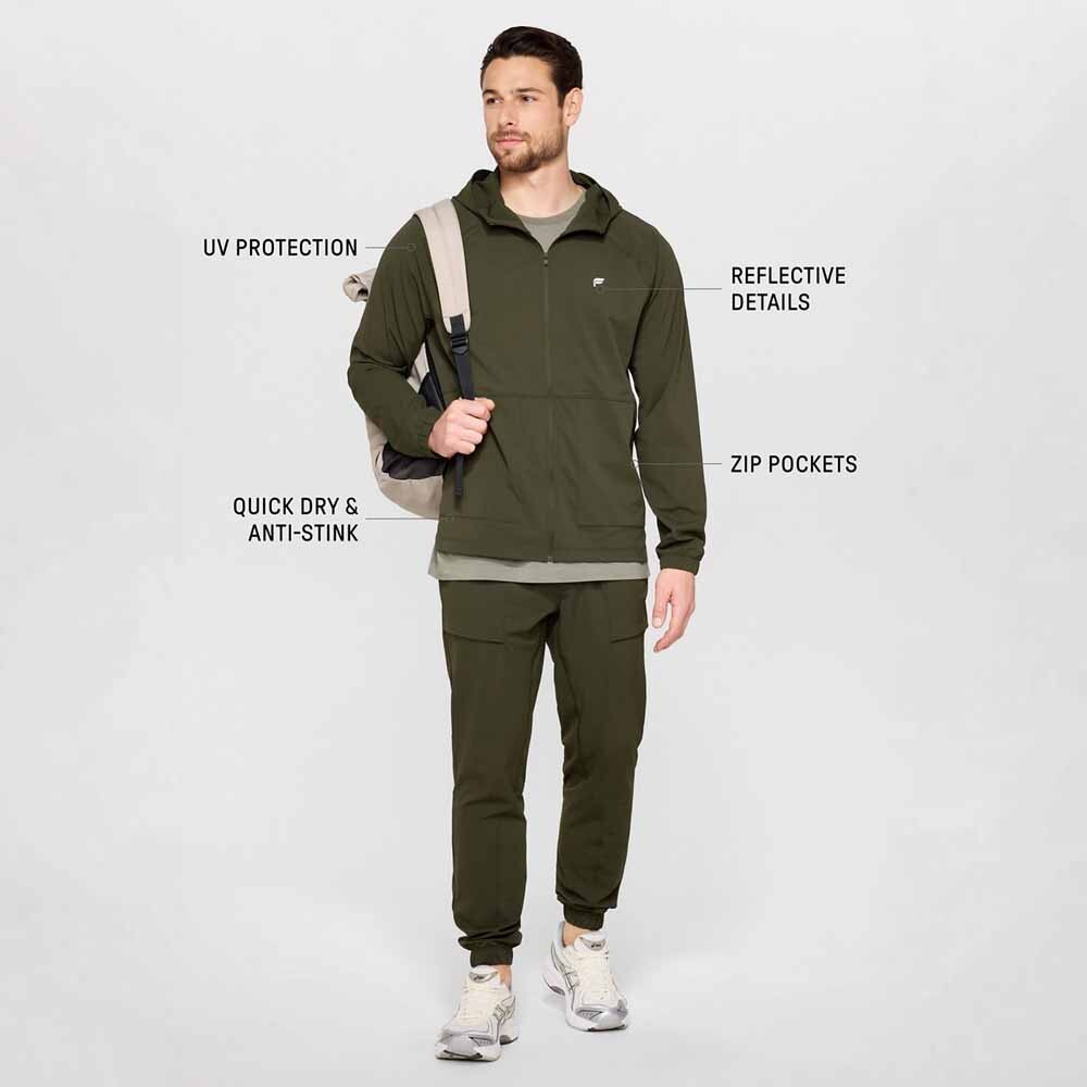 Casaca Training The One Jacket Hombre Dark Olive
