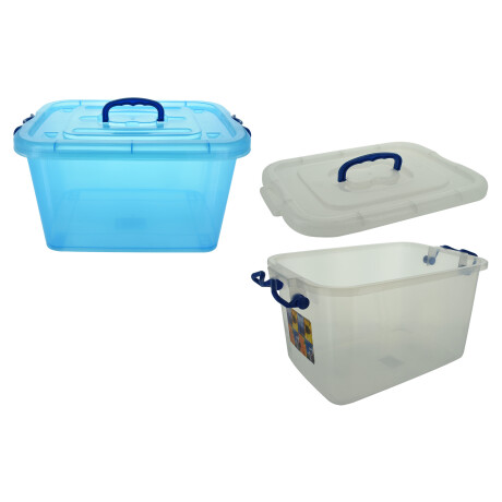 CAJA PLASTICO 17LTS C/TAPA RUEDAS Y ASAS 42X29X23CM HAIXING 6417 CAJA PLASTICO 17LTS C/TAPA RUEDAS Y ASAS 42X29X23CM HAIXING 6417