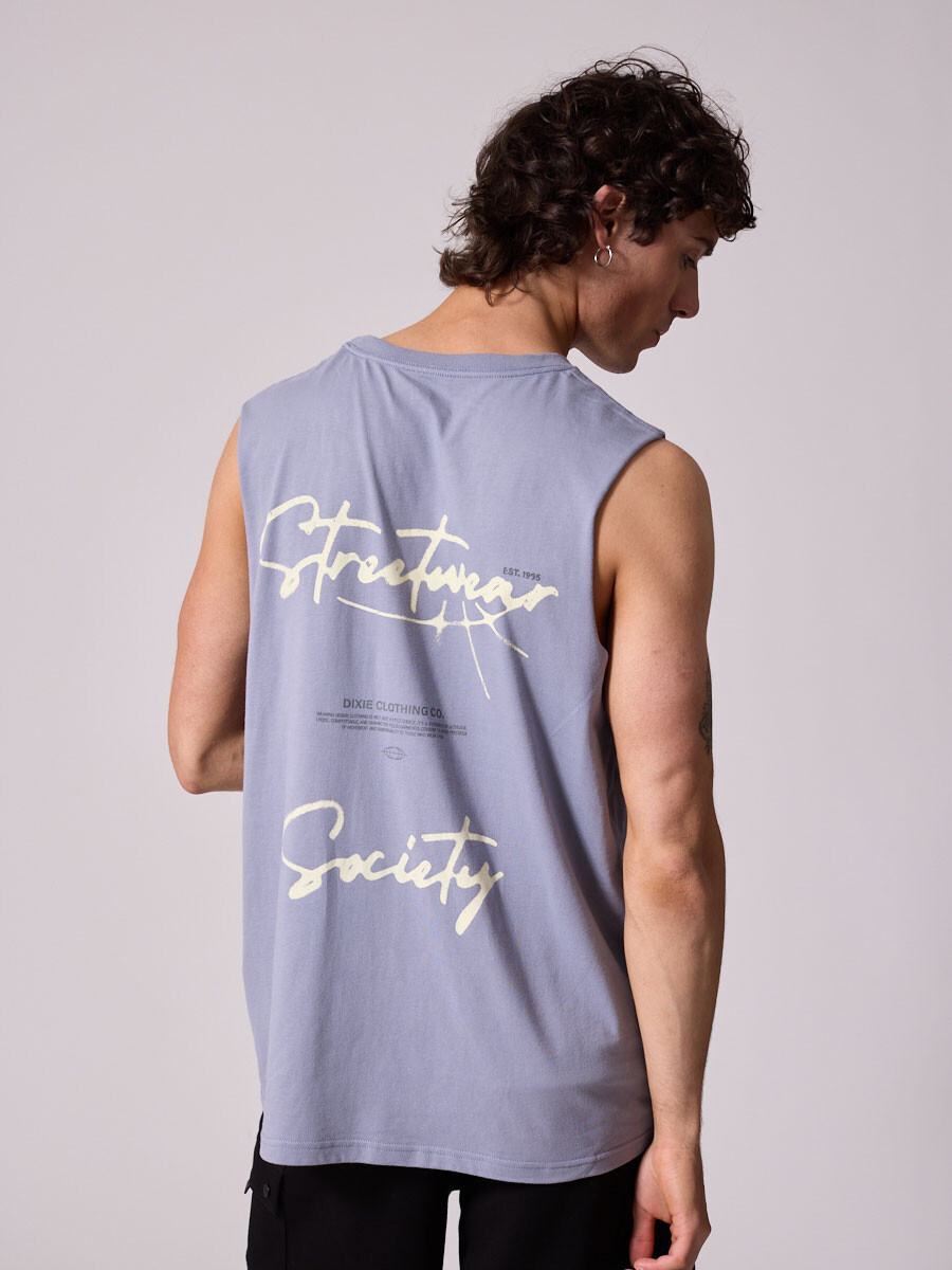 MUSCULOSA RUNDA DIXIE Gris Claro