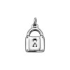 Dije candado - Plata 925 - sin piedra - CP4720 sinpiedra