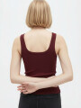 Musculosa Malisa Cereza Oscuro