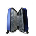 Valija Push Rigida Azul
