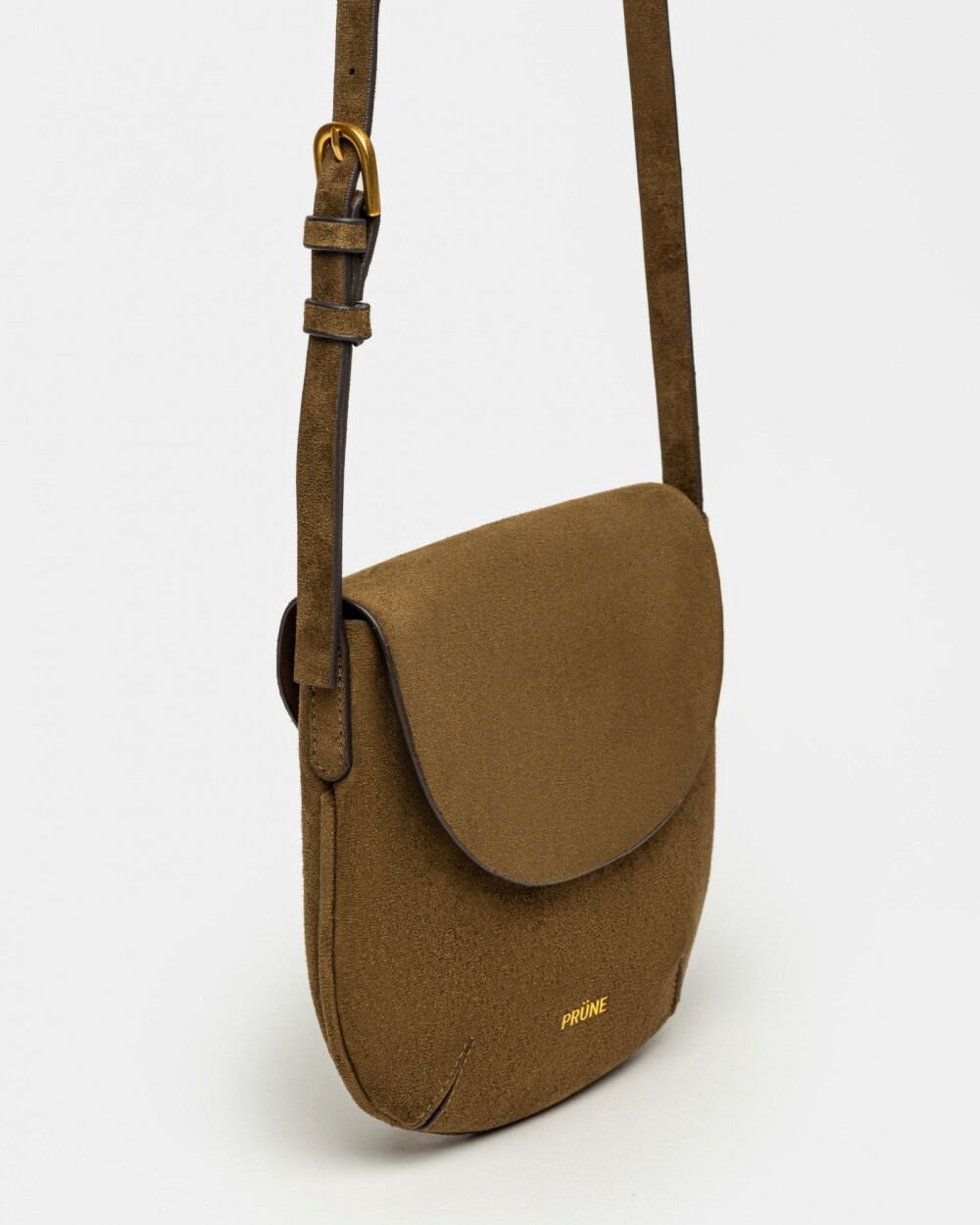 Mini Bag Mod en efecto gamuza Verde