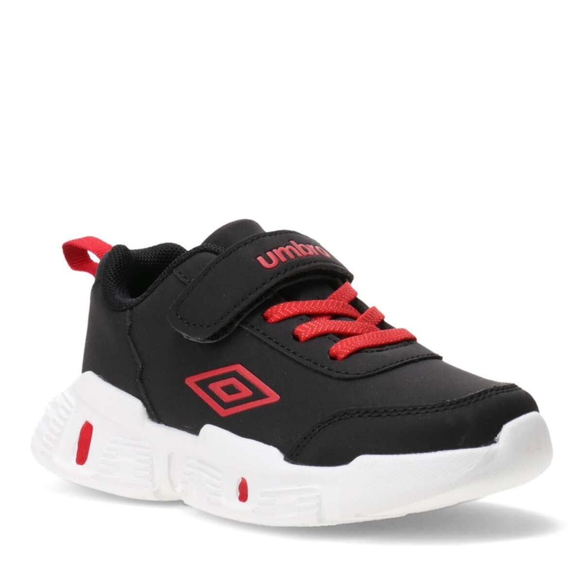 Championes Infantiles Umbro Tory - Negro - Negro - Rojo 