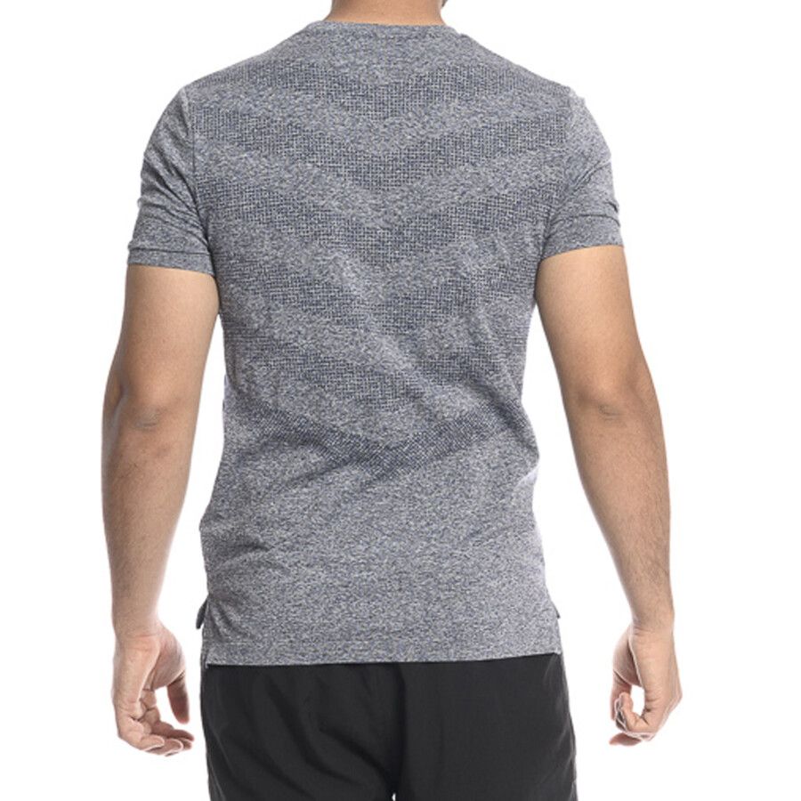 Remera de Hombre Umbro Arrow Negro Melange - Blanco