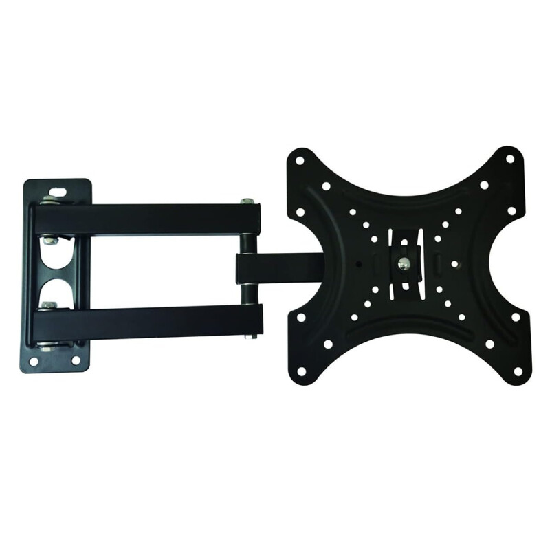 Soporte de TV de 14 a 55″ con giro e inclinación NEGRO