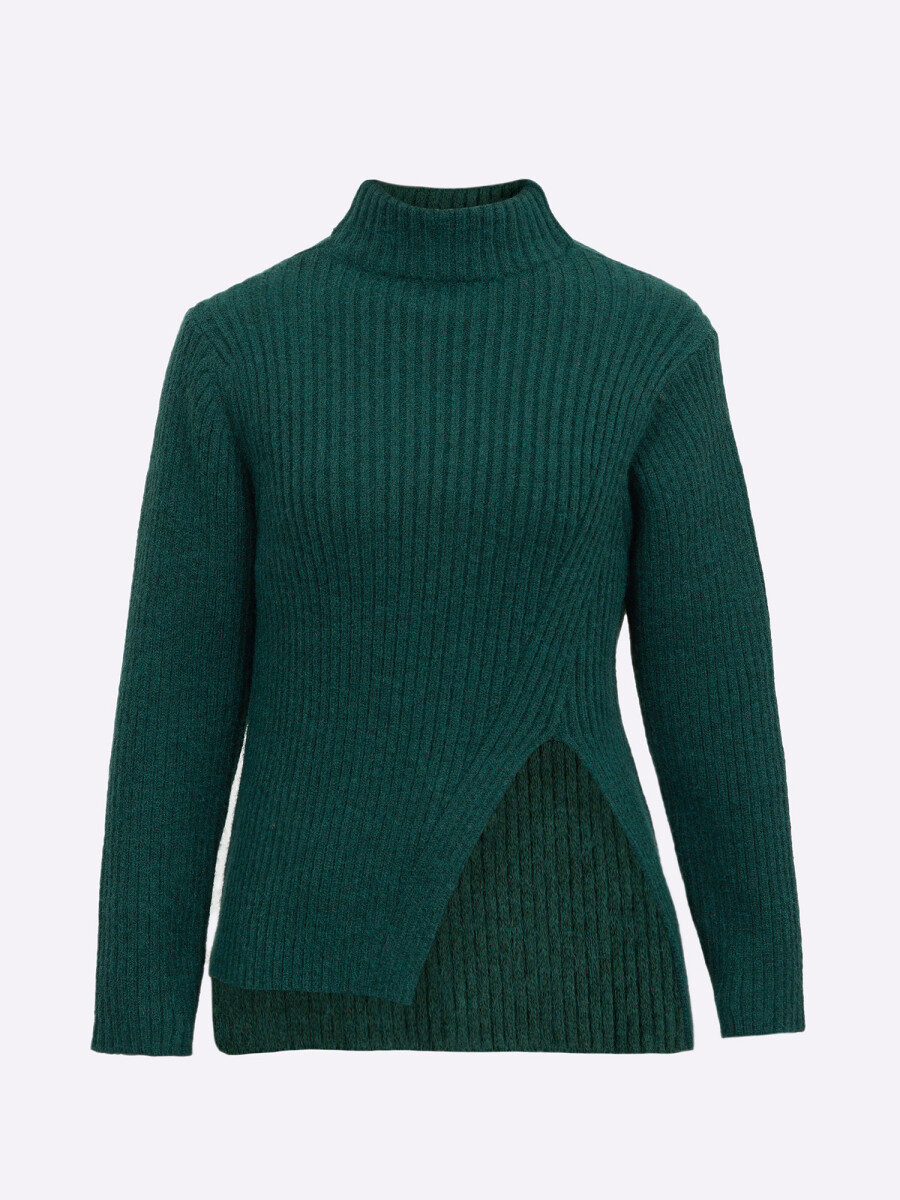 Sweater tejido - verde 